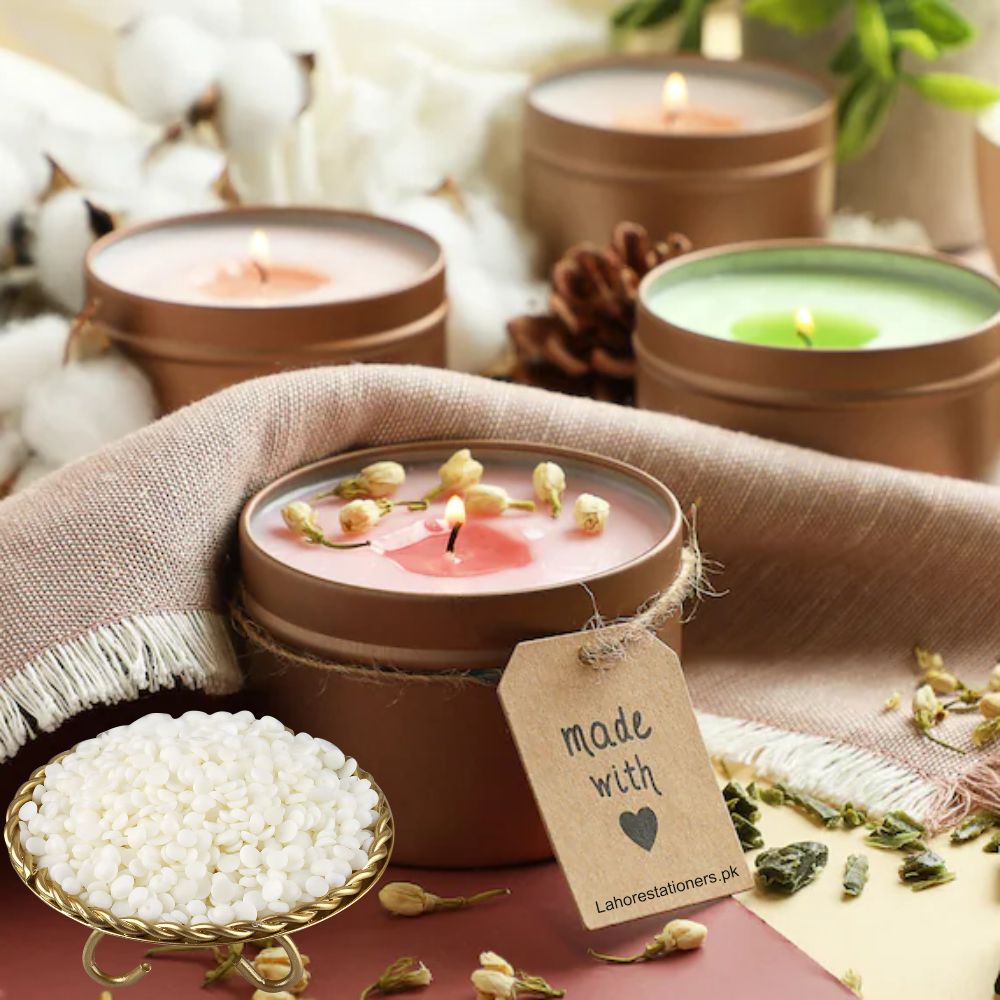 Candle Wax Materials Gel, Paraffin & Soy Wax