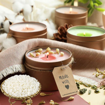 Candle Wax Materials Gel, Paraffin & Soy Wax