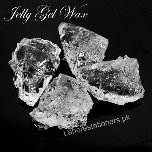 Transparent Gel Wax for Candle Making – High Clarity, Smokeless & Long-Burn