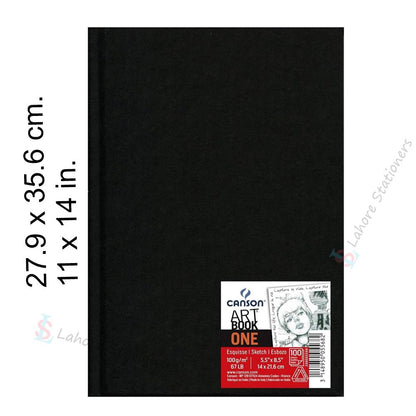 Canson Art Book One Sketching Drawing Pad with Tranchefile Drawing Paper 100 Sheets 100grm