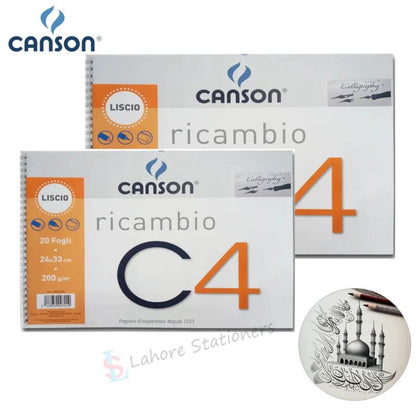 Canson Calligraphy Sketching Spiral Pad