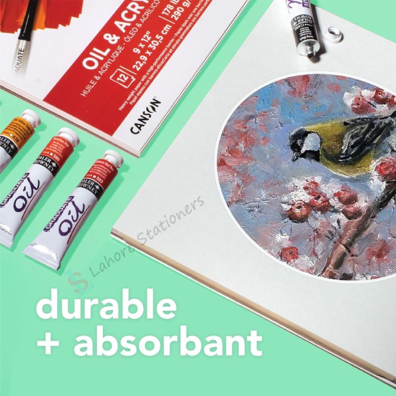 Canson Graduate Oil and Acrylic Pad A5 290Gsm 20 sheets