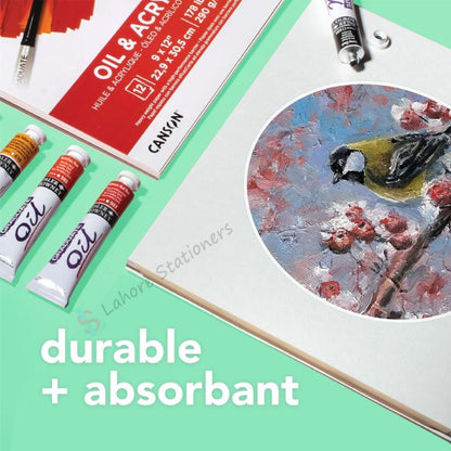 Canson Graduate Oil and Acrylic Pad A5 290Gsm 20 sheets