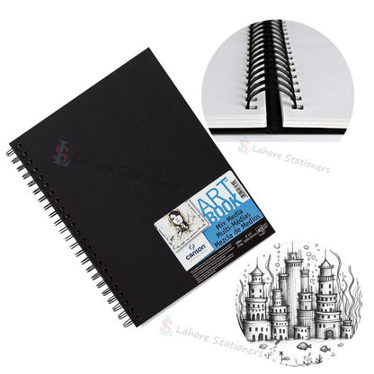 Canson Sketching Drawing Spiral Art Book Mix Media C A Grain