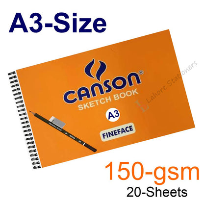 Canson Spiral Sketch Book For Sketching Drawing Pad