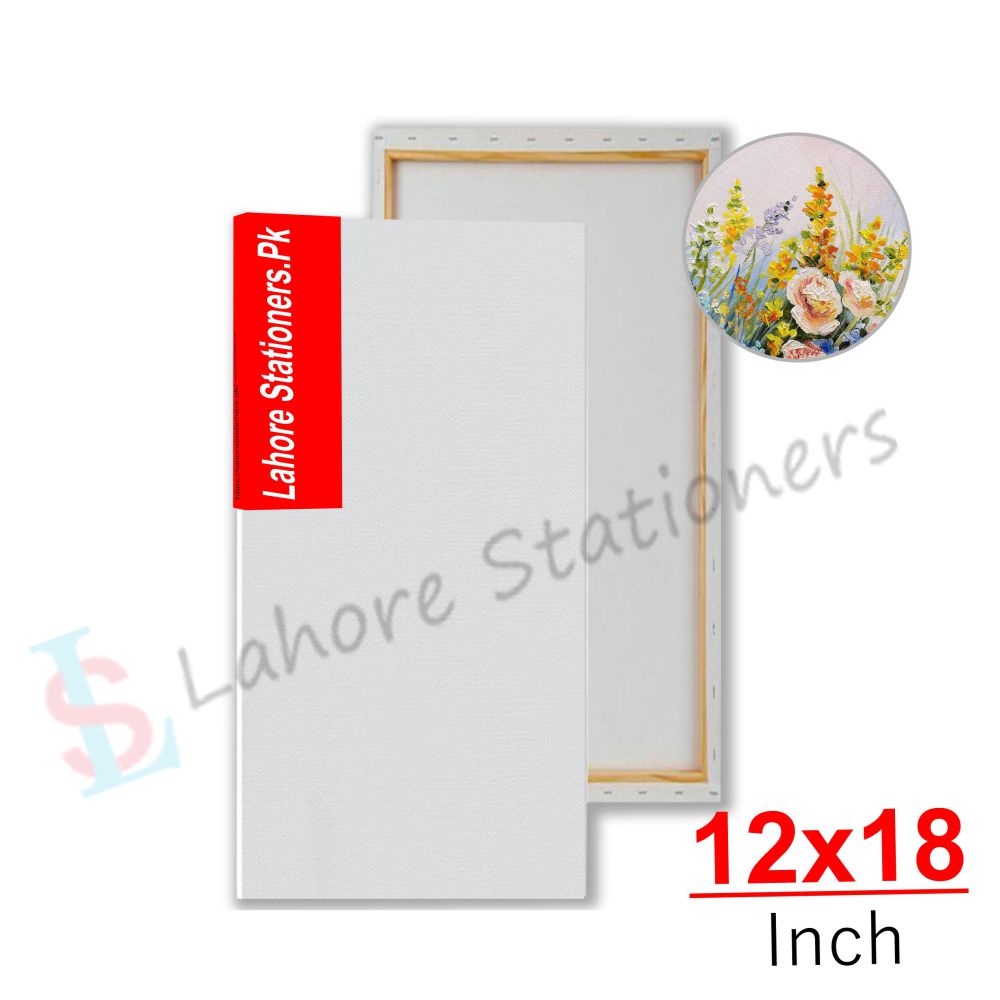 Canvas Board 12x18 Inches Premium Artist Canvas