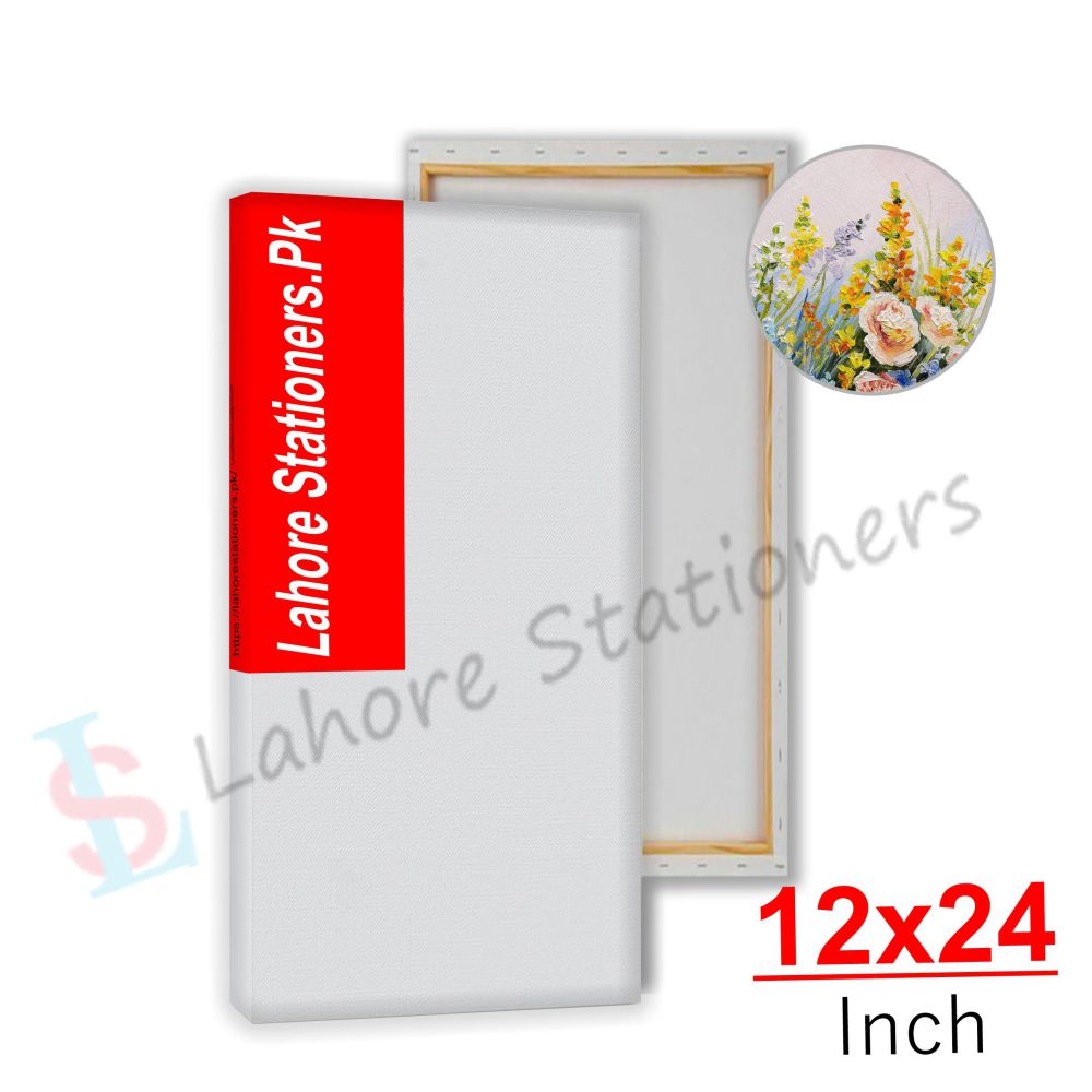 Canvas Board 12x24 Inches Premium Artist Surface