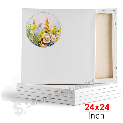 Canvas Board 24x24 Inches  Large Square Artist Canvas