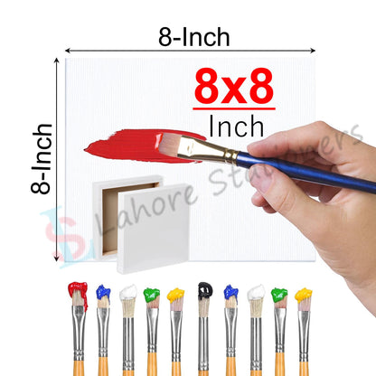 Canvas Board 8x8 Inches