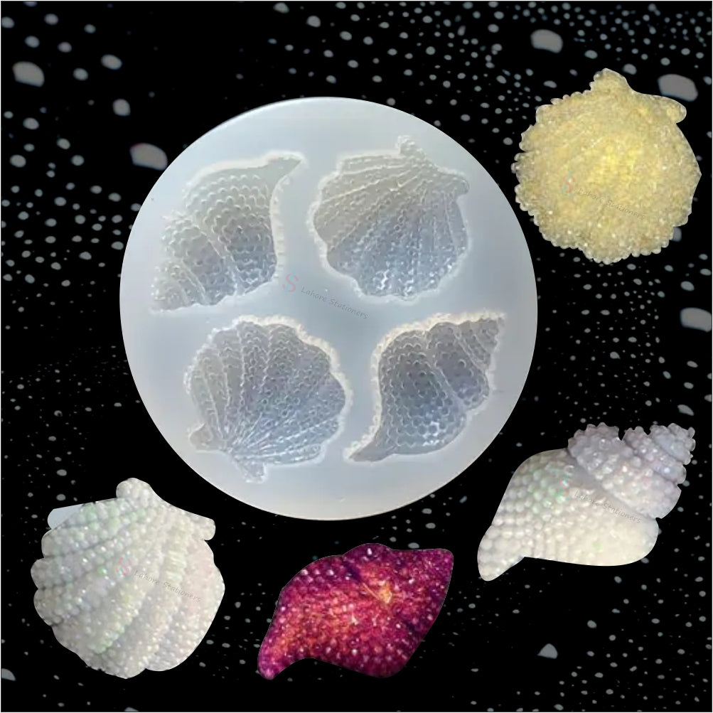 Sea Shell Silicone Mold 3D for Candle Resin Soap & Plaster Crafts
