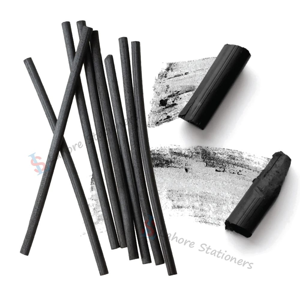 Charcoal stick Pack of 5 Pcs Artist Charcoal for Drawing