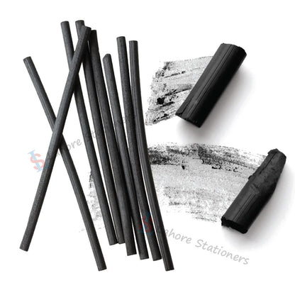 Charcoal stick Pack of 5 Pcs Artist Charcoal for Drawing