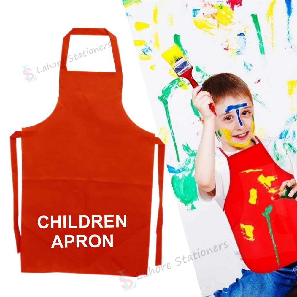 Childrens Apron For Painting Activity