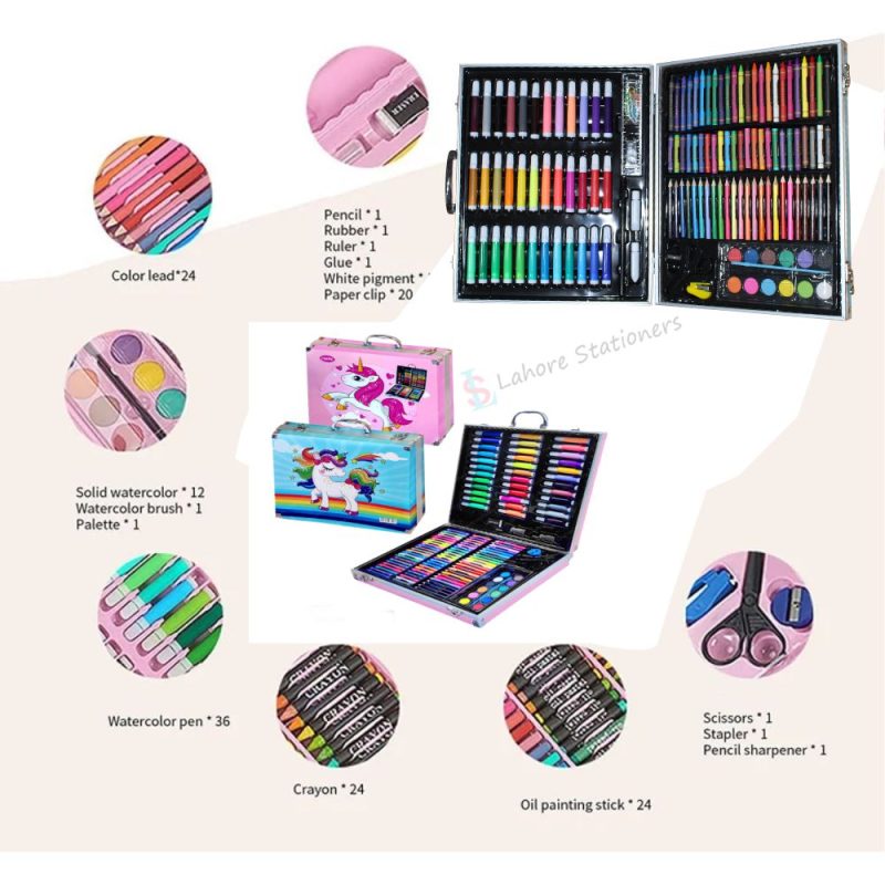 Coloring kit Jumbo Box 150 Pcs Set