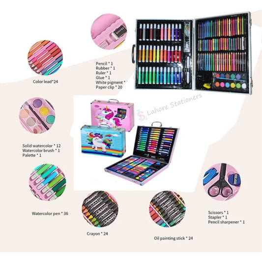 Coloring kit Jumbo Box 150 Pcs Set