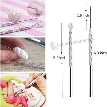 Clay Sculpting Tools Set Wooden Pottery Carving, Shaping & Embossing Tools for DIY Art & Craft