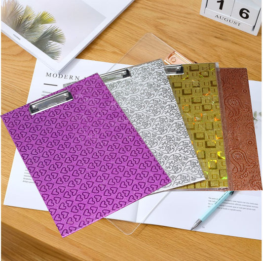 Clip Board Glitter Single Piece