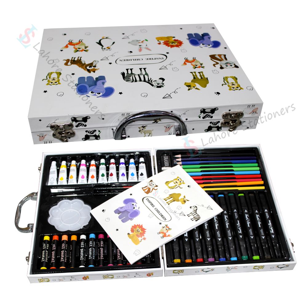 Coloring Kit Drawing Painting Box Gift Set For Kids