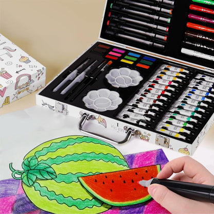 Coloring Kit Drawing Painting Box Gift Set For Kids
