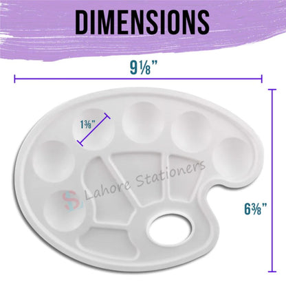 Colors Mixing Paint Palette Tray for Professional Artists