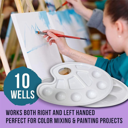 Colors Mixing Paint Palette Tray for Professional Artists