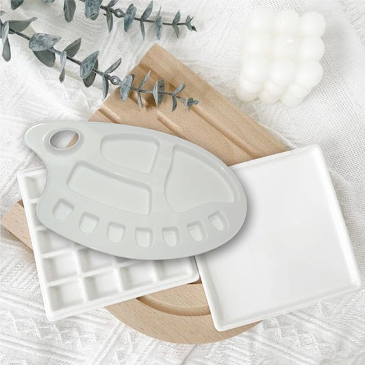 Artist Painting Palette Paint Color Mixing Trays