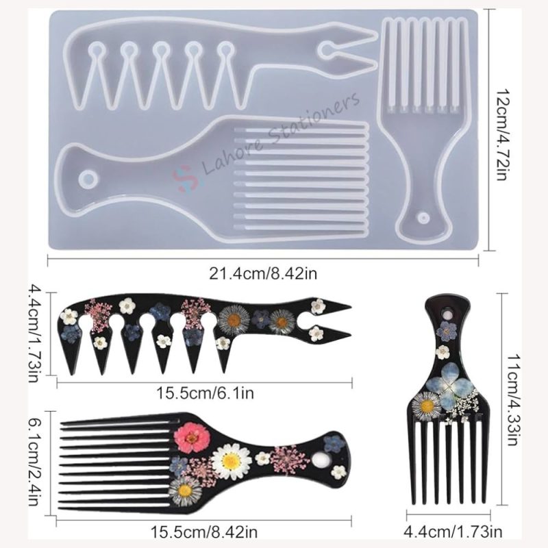 Comb Silicone Resin Mold
