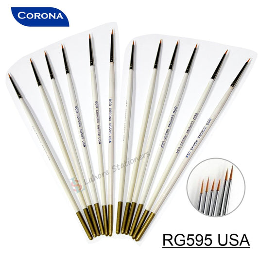 Fine Detail Paint Brush Set 12Pcs Corona (USA)