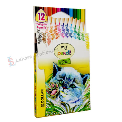 Dollar My Pencil Wow Color Pencils Half Pack of 12 Colors