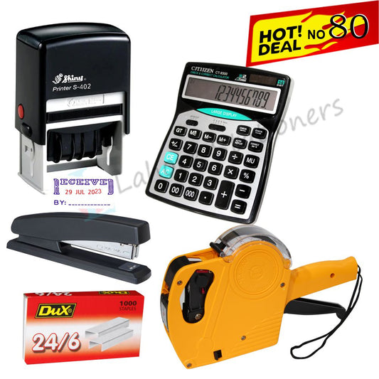 Deal 80 – Price Tag Machine & Essential Shop Tools