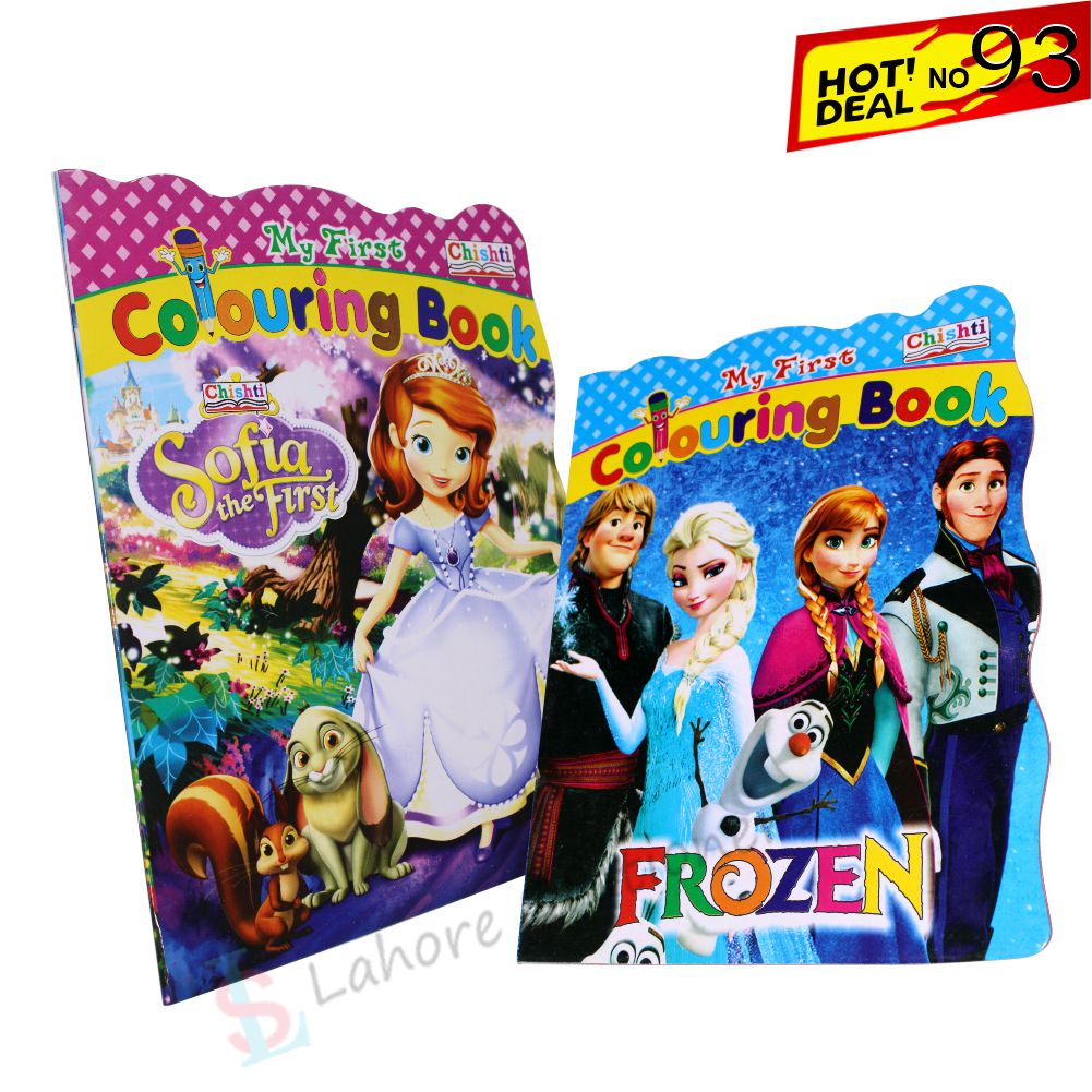 Deal 93 Colouring Books set For Fun and Easy Drawing For Kids