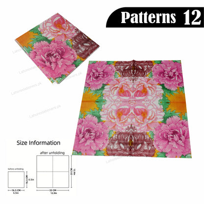 Decorative Decoupage Paper Napkins Crafting & DIY Projects