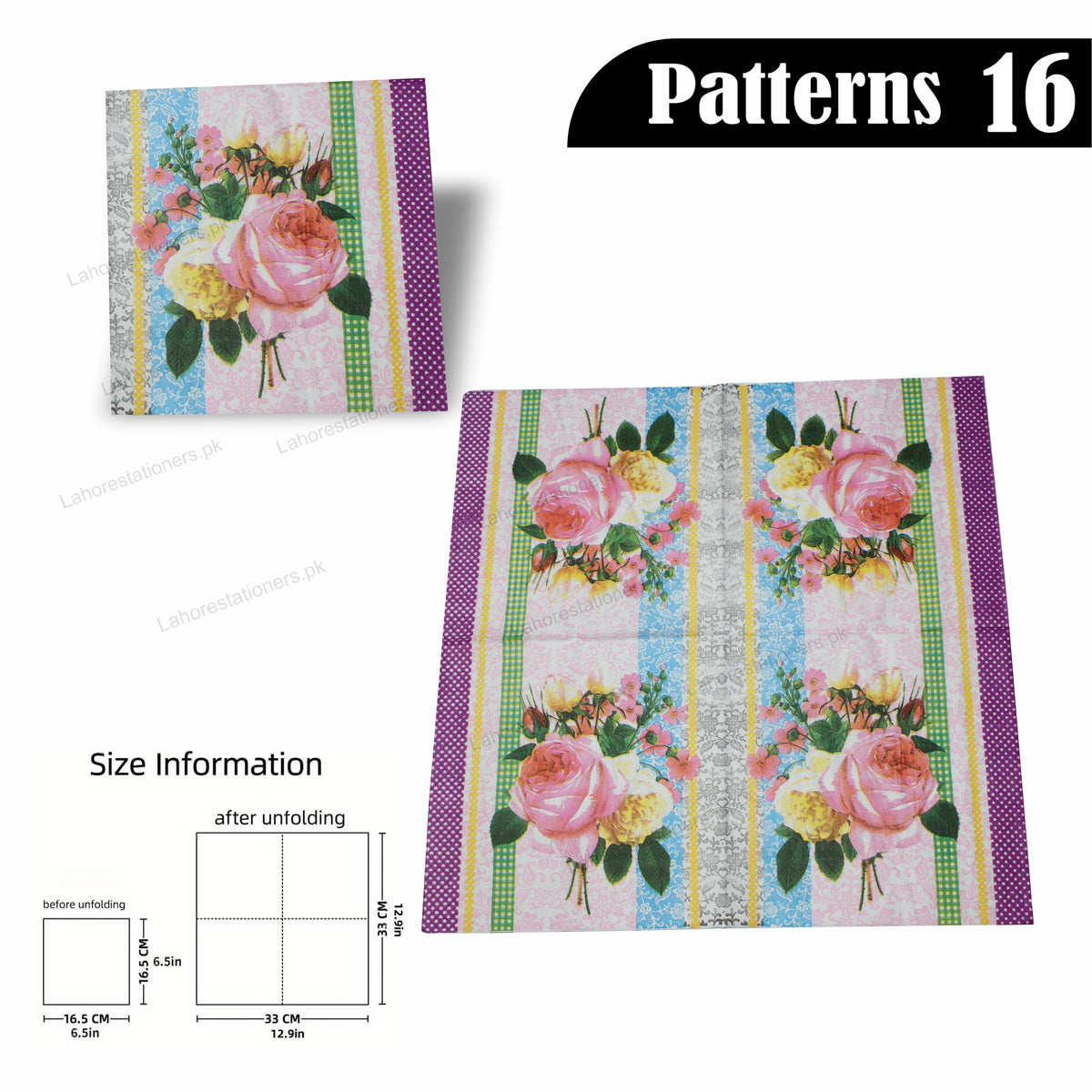 Decorative Decoupage Paper Napkins Crafting & DIY Projects
