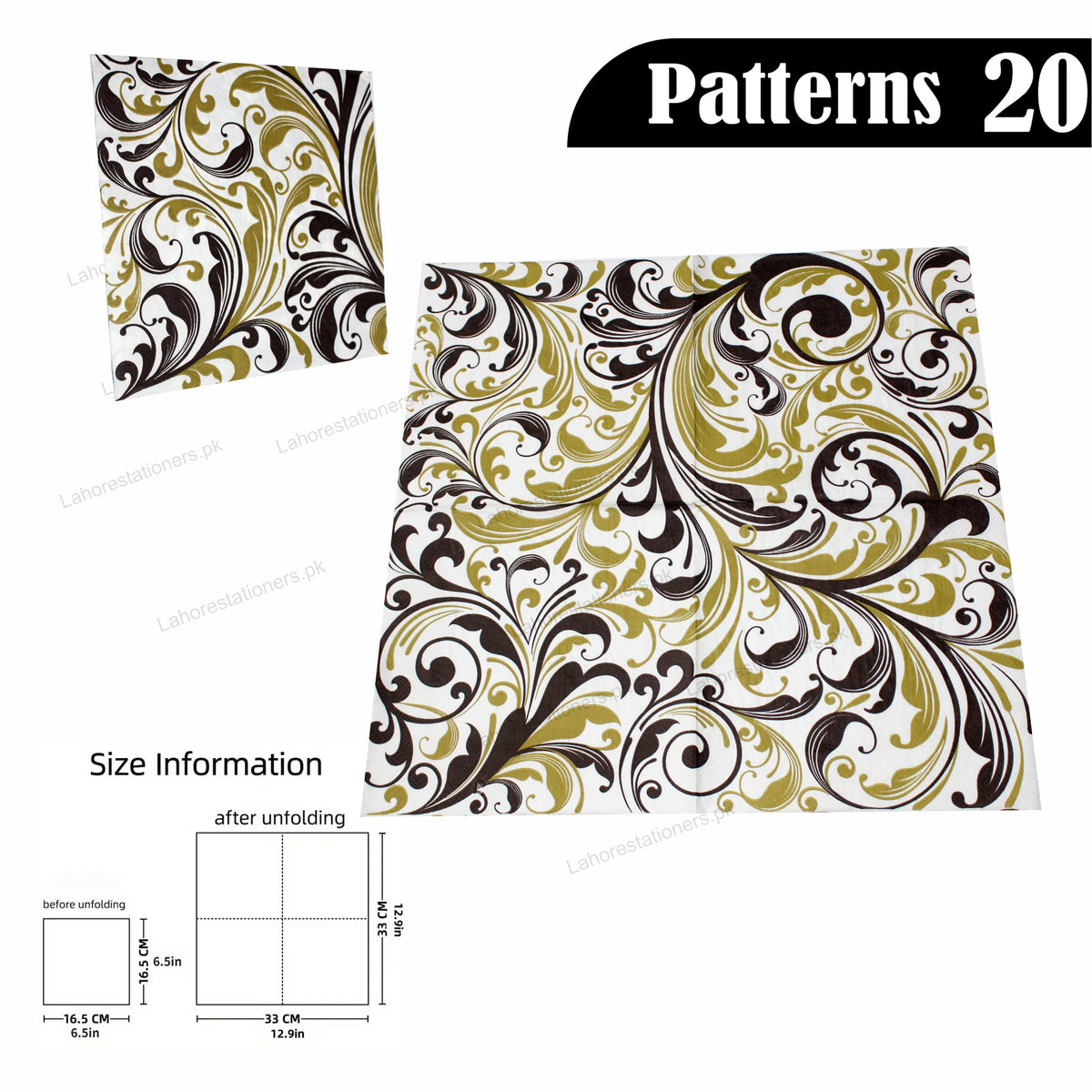 Decorative Decoupage Paper Napkins Crafting & DIY Projects