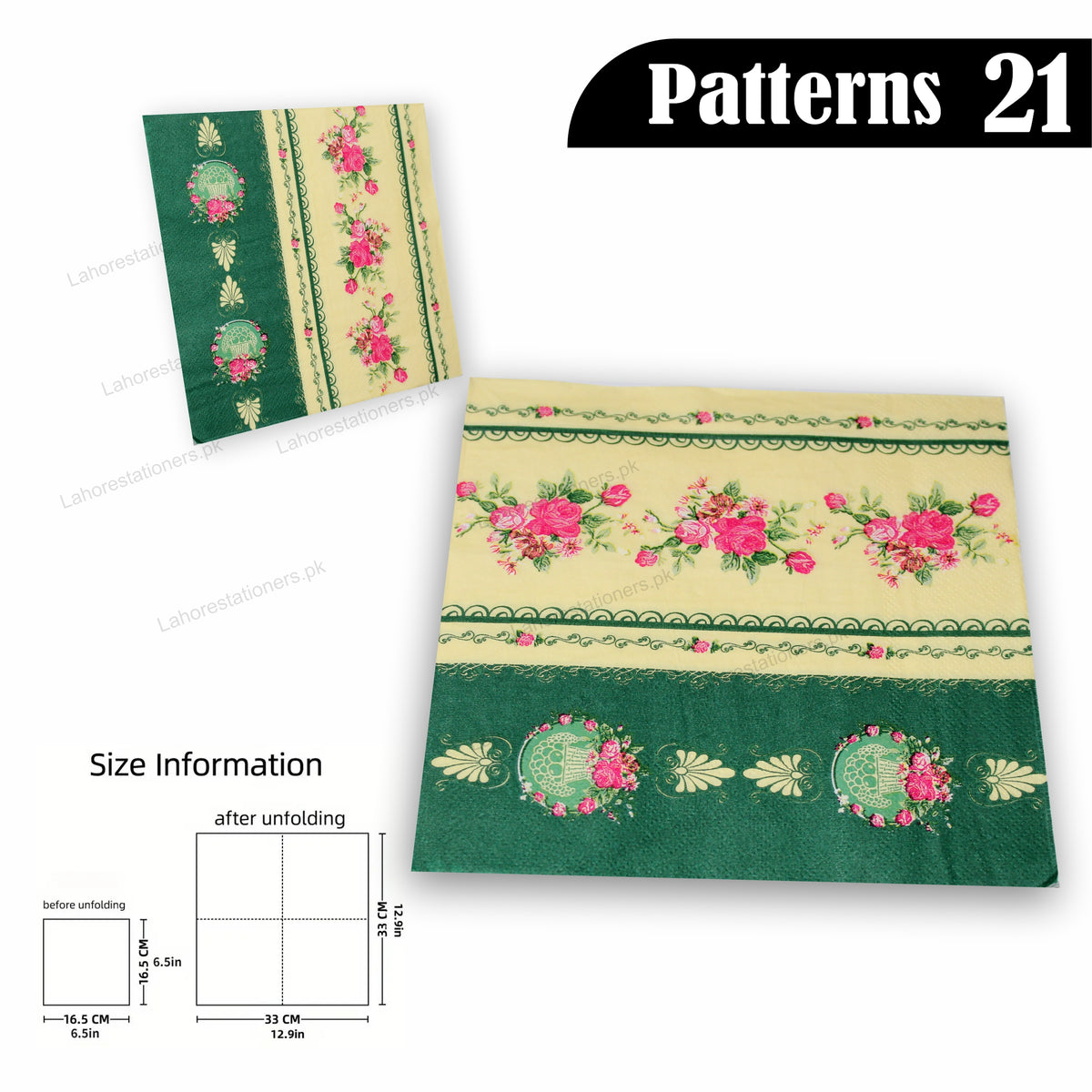 Decorative Decoupage Paper Napkins Crafting & DIY Projects