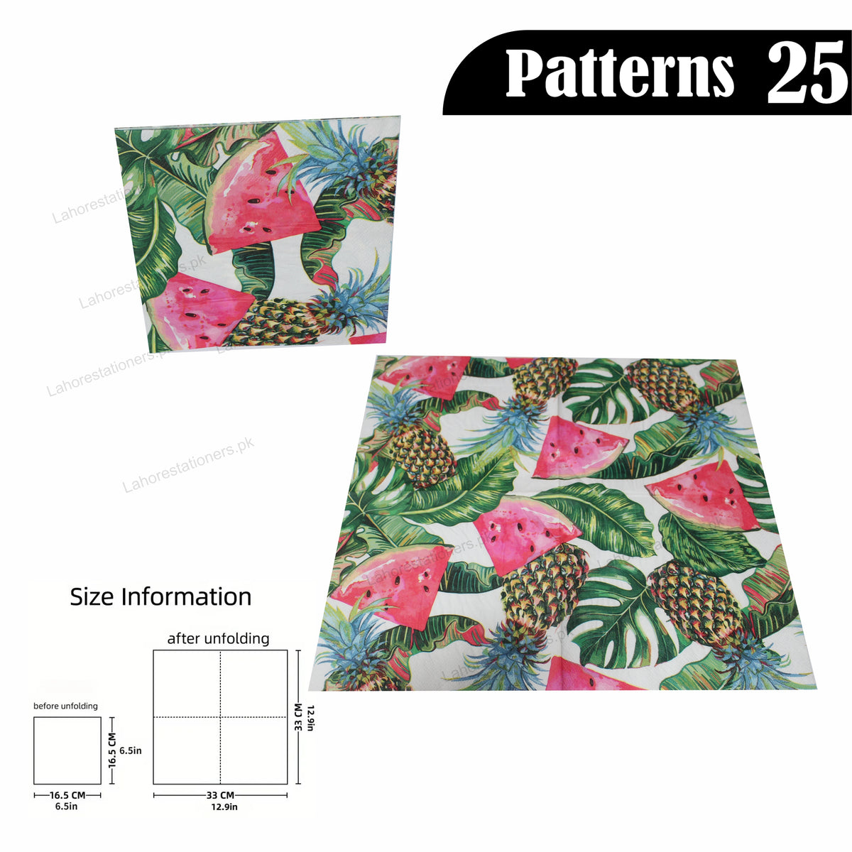 Decorative Decoupage Paper Napkins Crafting & DIY Projects
