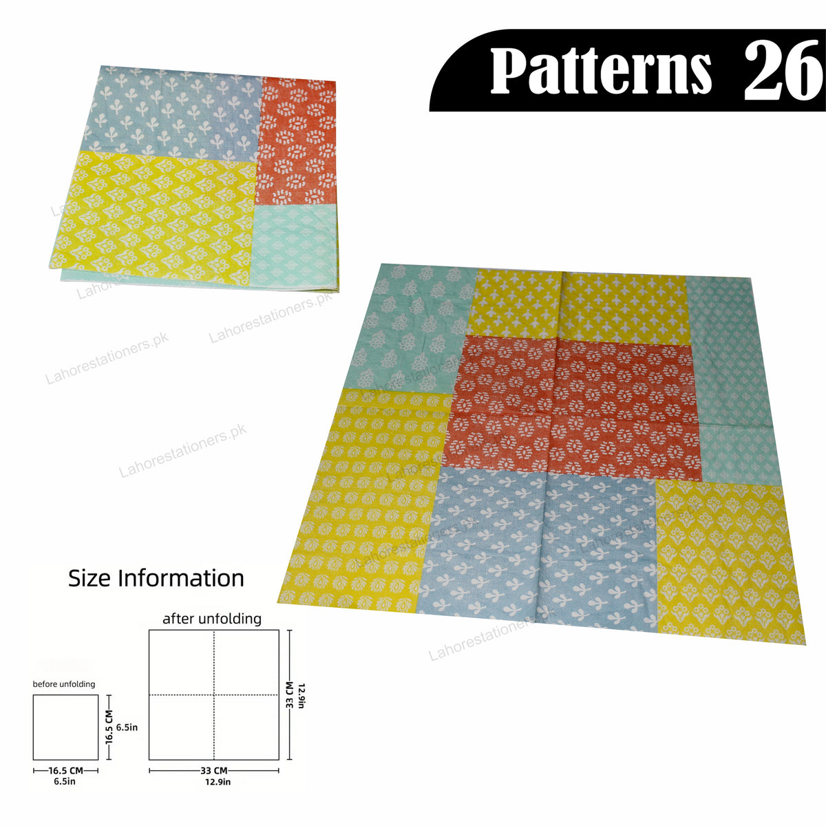 Decorative Decoupage Paper Napkins Crafting & DIY Projects