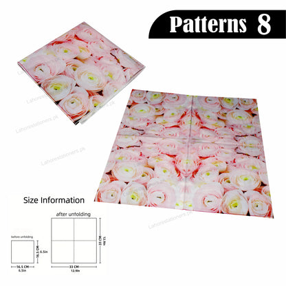 Decorative Decoupage Paper Napkins Crafting & DIY Projects