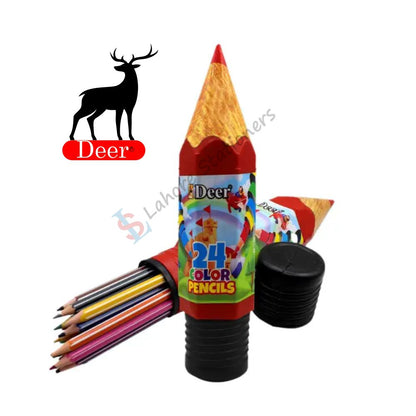 Deer Tikon 24 Colors Pencil