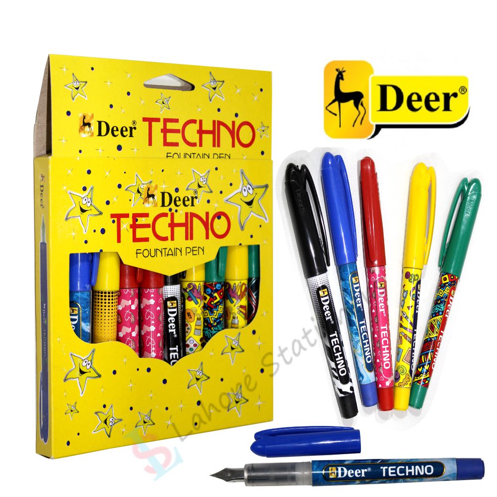 Deer Techno Fountain Pen single Pc