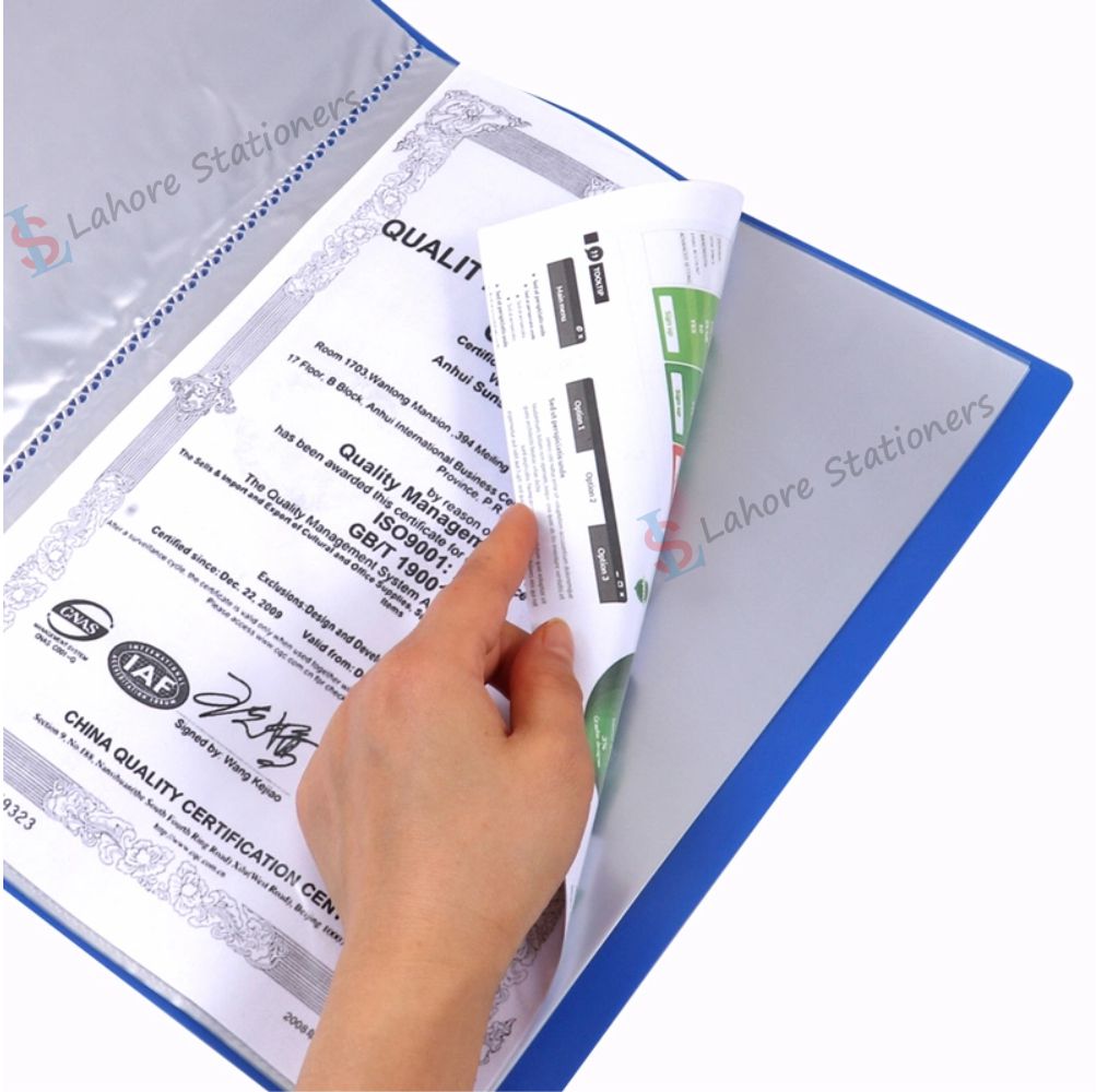 Display Book Portfolio File