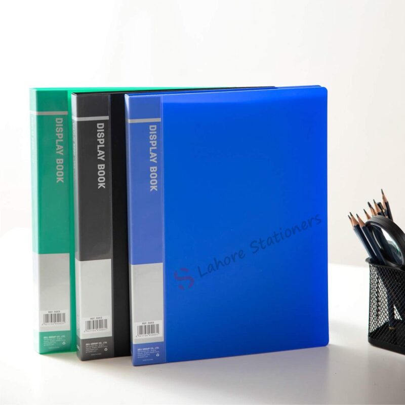 Display File and Folder Transparent Sleeves Pocket Display File