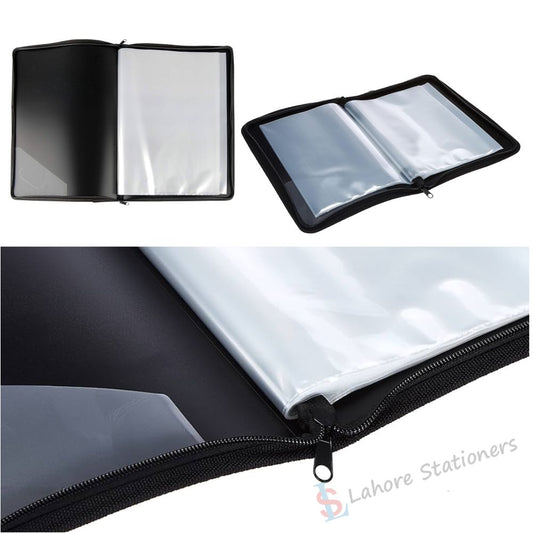 Zip File Presentation Display Book Portfolio File Folder