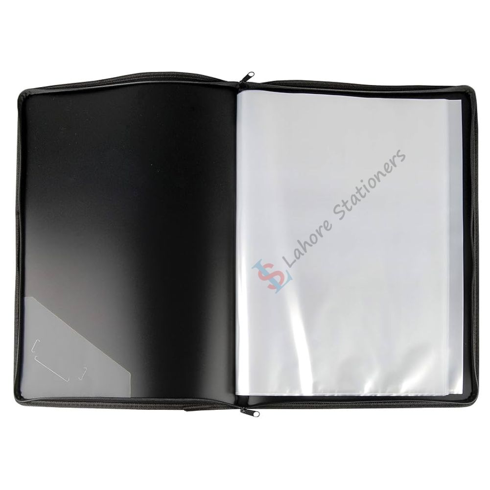 Zip File Presentation Display Book Portfolio File Folder