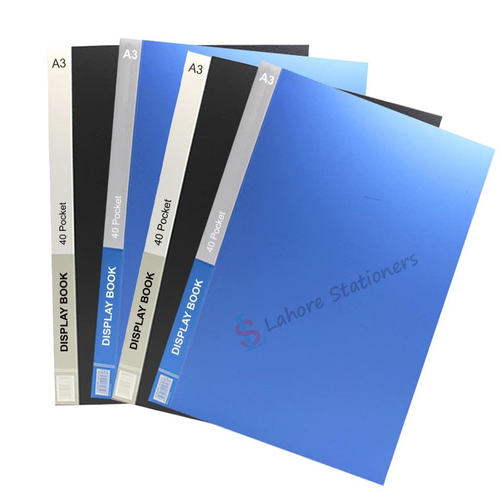 Display File and Folder Transparent Sleeves Pocket Display File