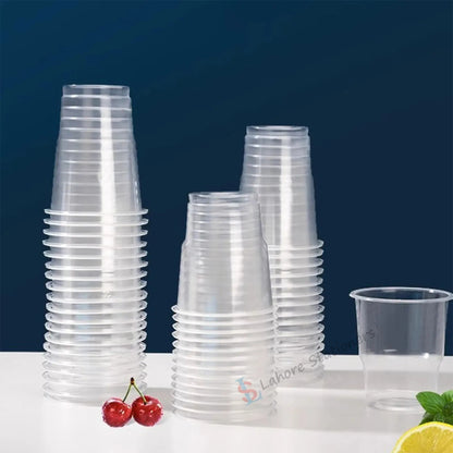 Disposable Transparent Plastic Cups Glasses