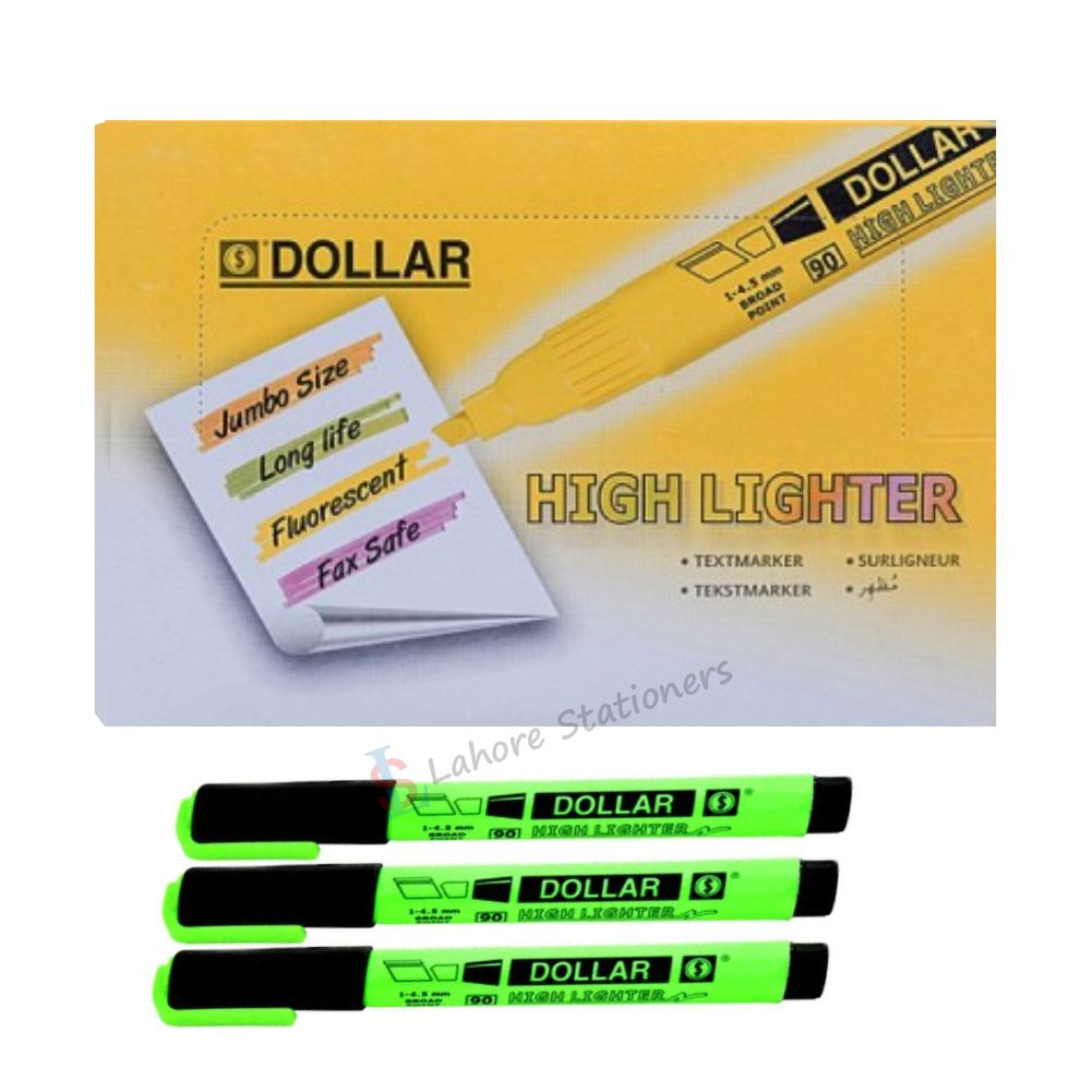 Dollar Highlighter High Quality Color Highlighter