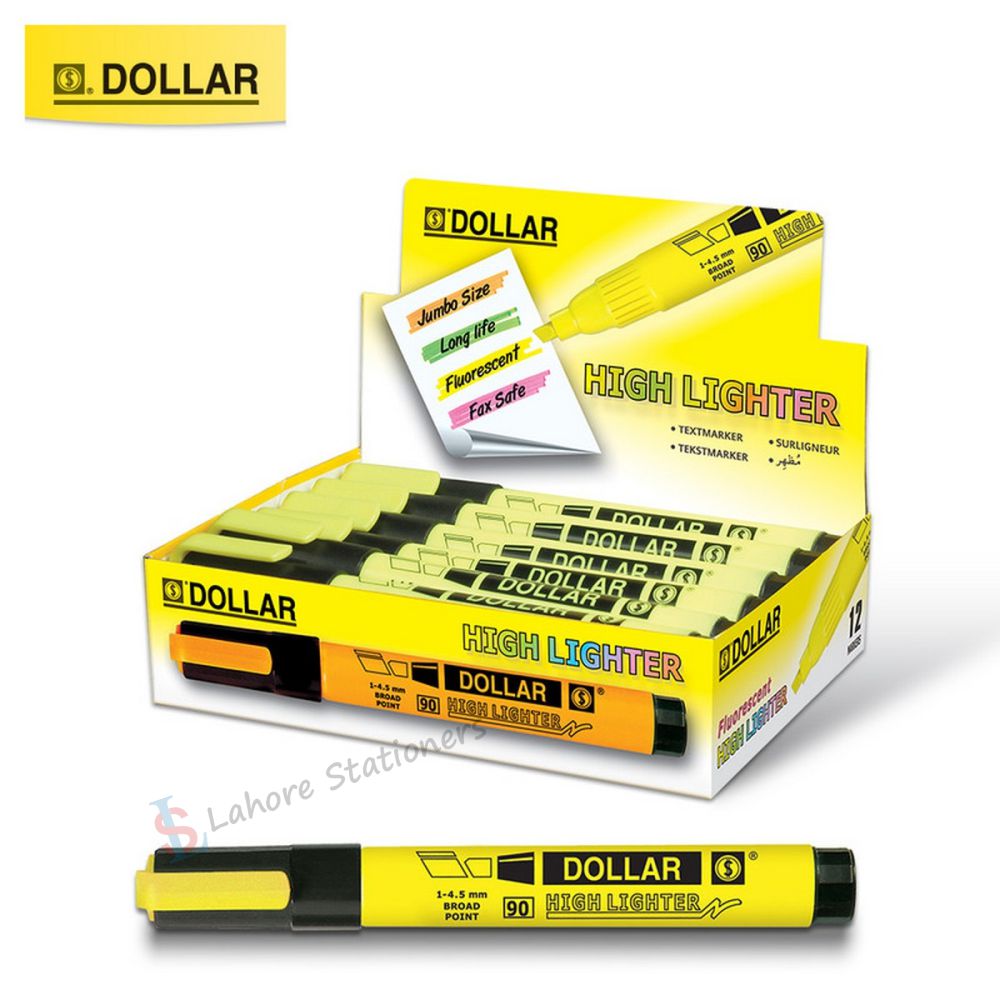 Dollar Highlighter High Quality Color Highlighter