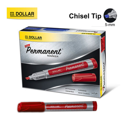 Dollar Permanent Marker Round & Cut Nib
