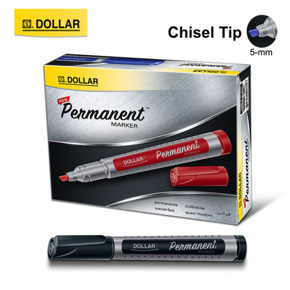 Dollar Permanent Marker Round & Cut Nib